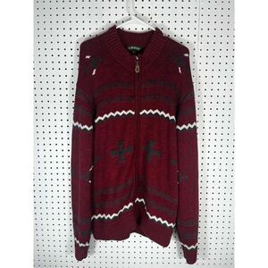 Orvis zip up sweater